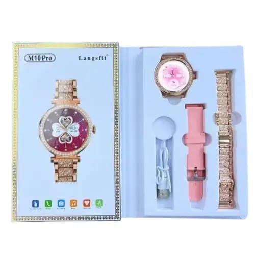 M10 Pro Ladies Smart Watch – Double Strap Edition